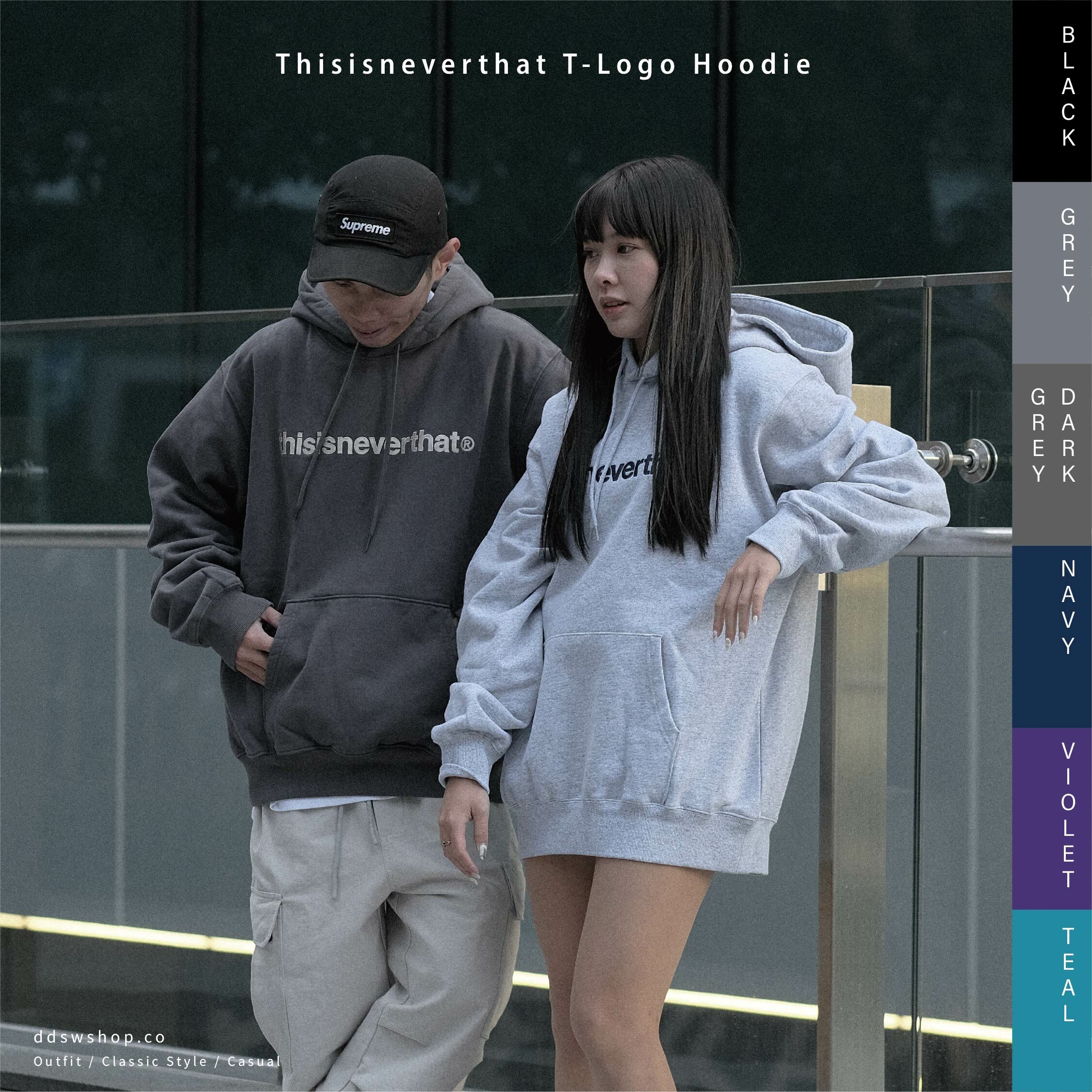 Thisisneverthat T-Logo Hoodie 厚磅刺繡Logo 帽T