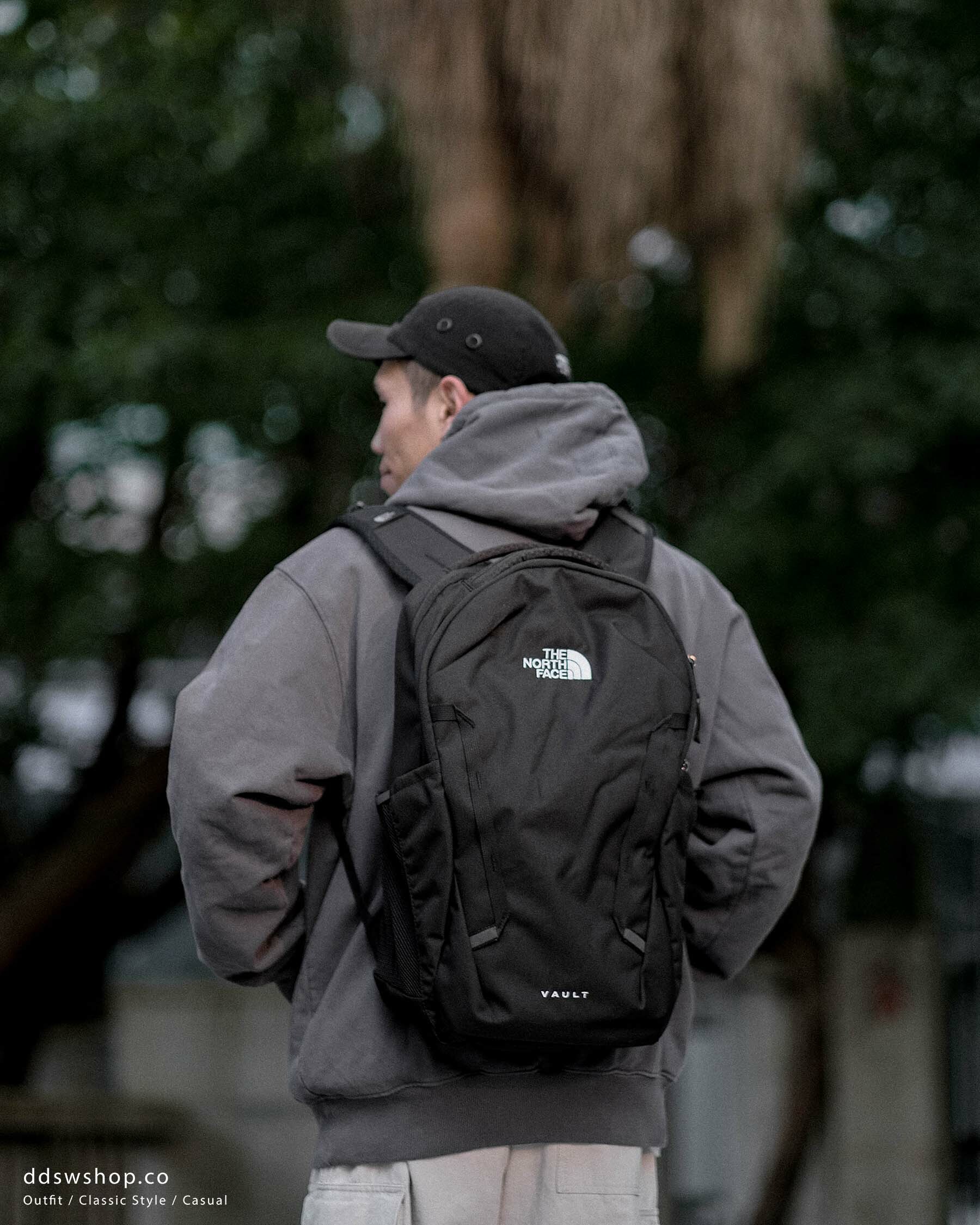 The North Face Vault 後背包 黑色