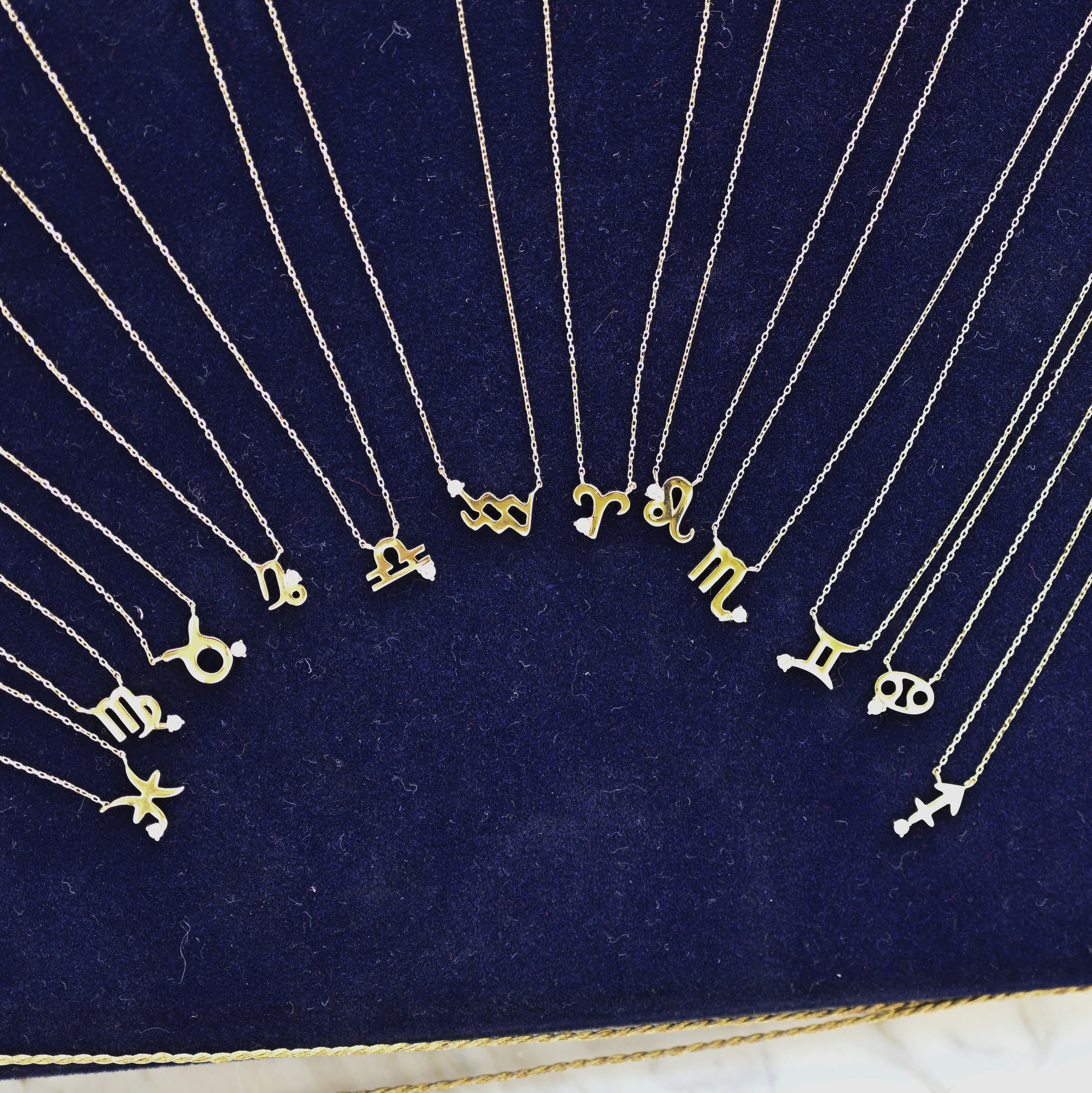 18K Constellation Diamond Necklace