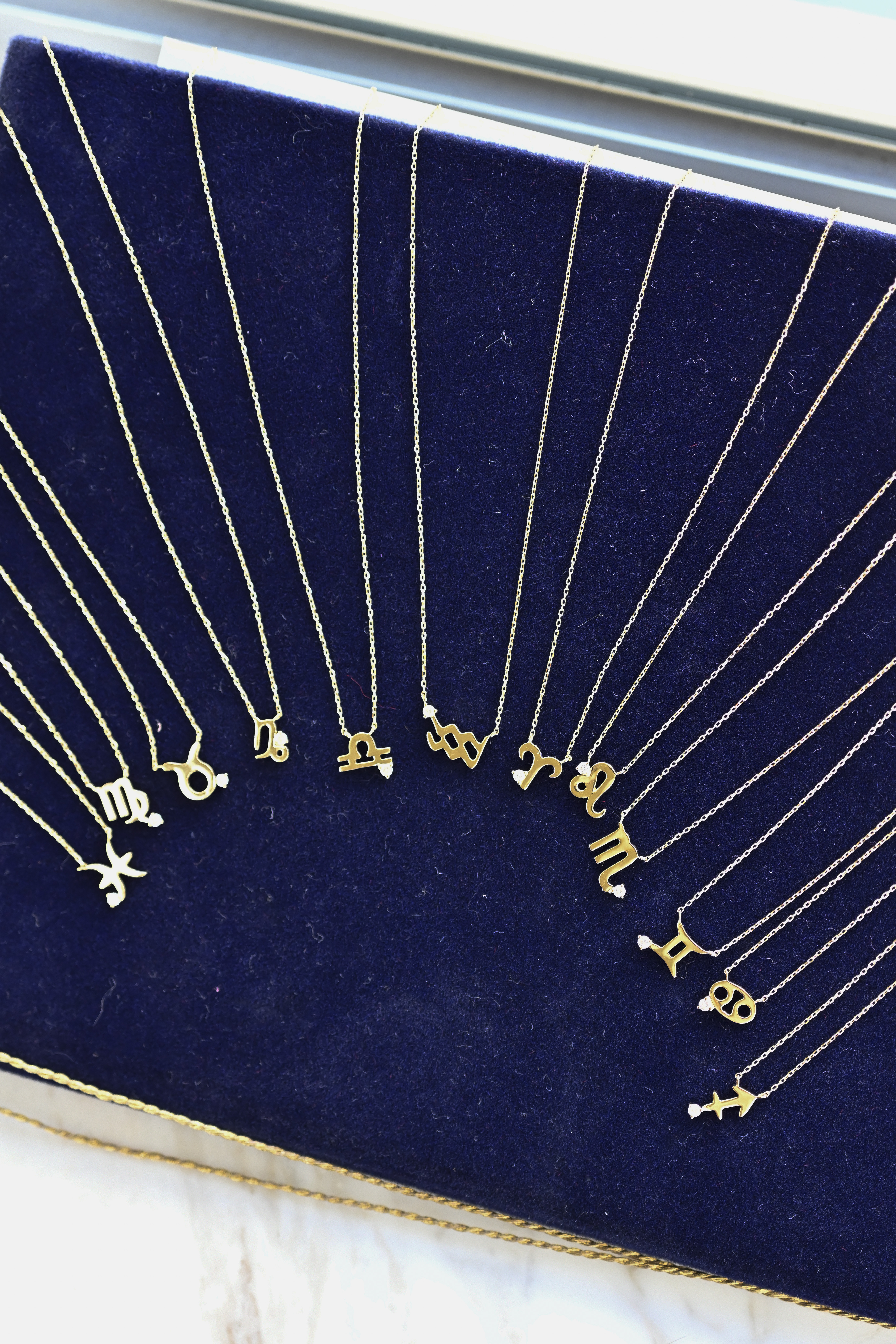 18K Constellation Diamond Necklace