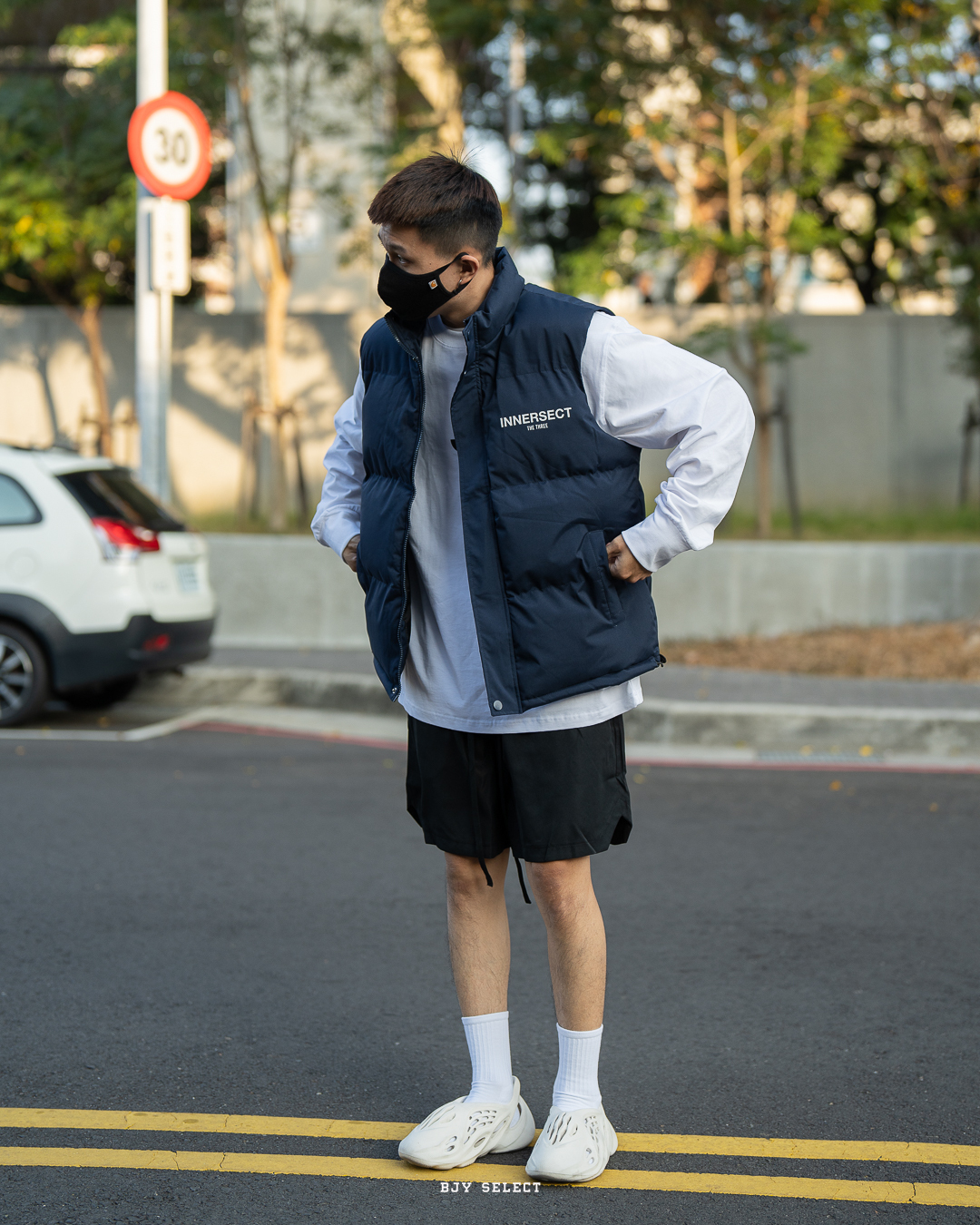 #現貨 Innersect 三生萬物 簡約 立領 鋪棉 背心 七色 INN23FWTVT71