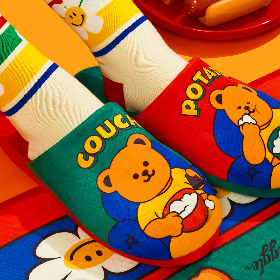 WIGGLE WIGGLE Printing Home Slipper