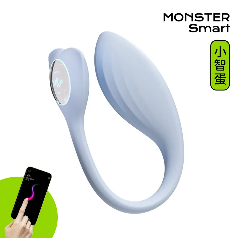 Sistalk 小怪獸 Monster Smart 小智蛋 智能遙控震動器 鯨魚博士