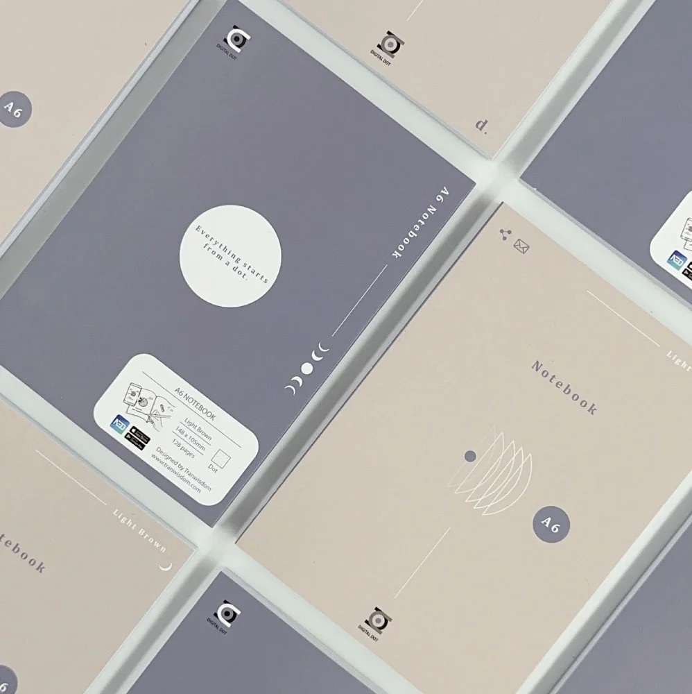 Neo smartpen  Digital Dot A6筆記本