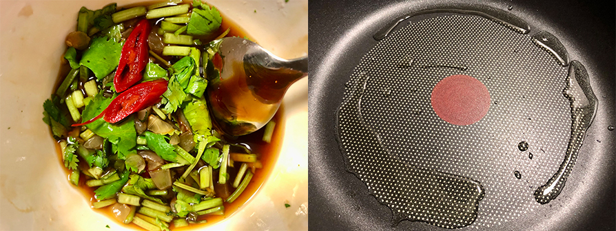 天時莓果-椒麻荷包蛋-步驟3-4