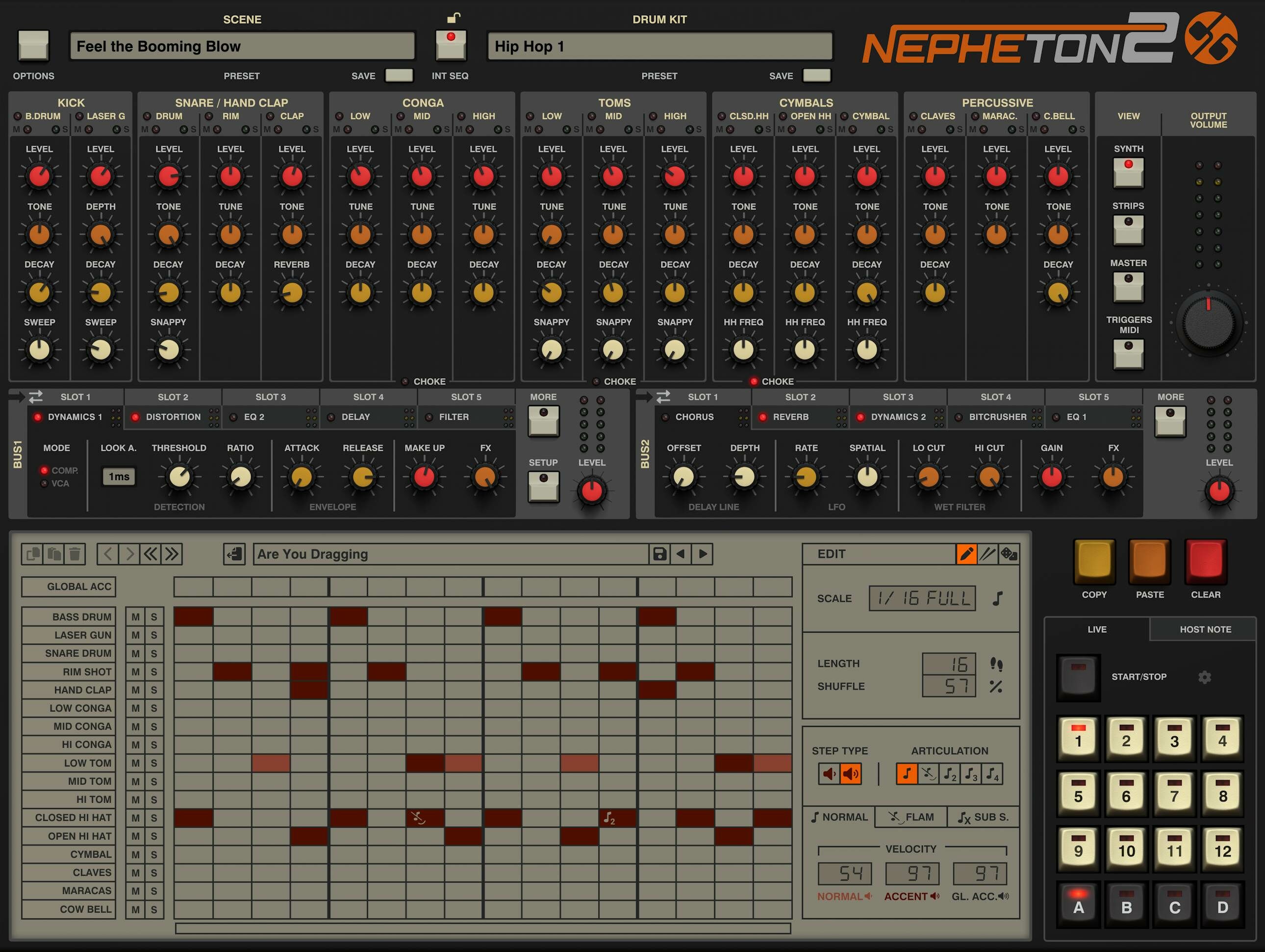 D16 Group Nepheton Plugin 鼓機合成器音源(序號下載版)