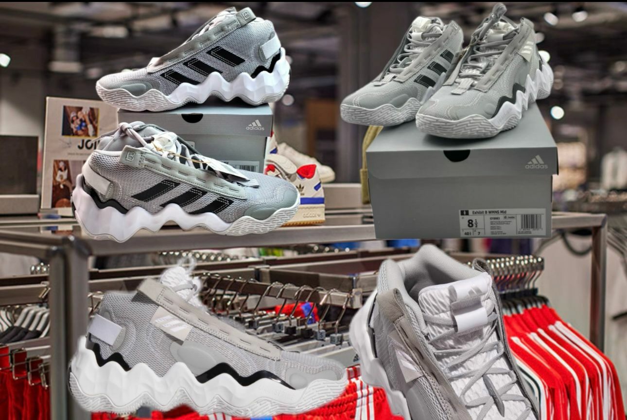 【團購】Adidas Exhibit B Z121103 女裝波鞋 (灰色)