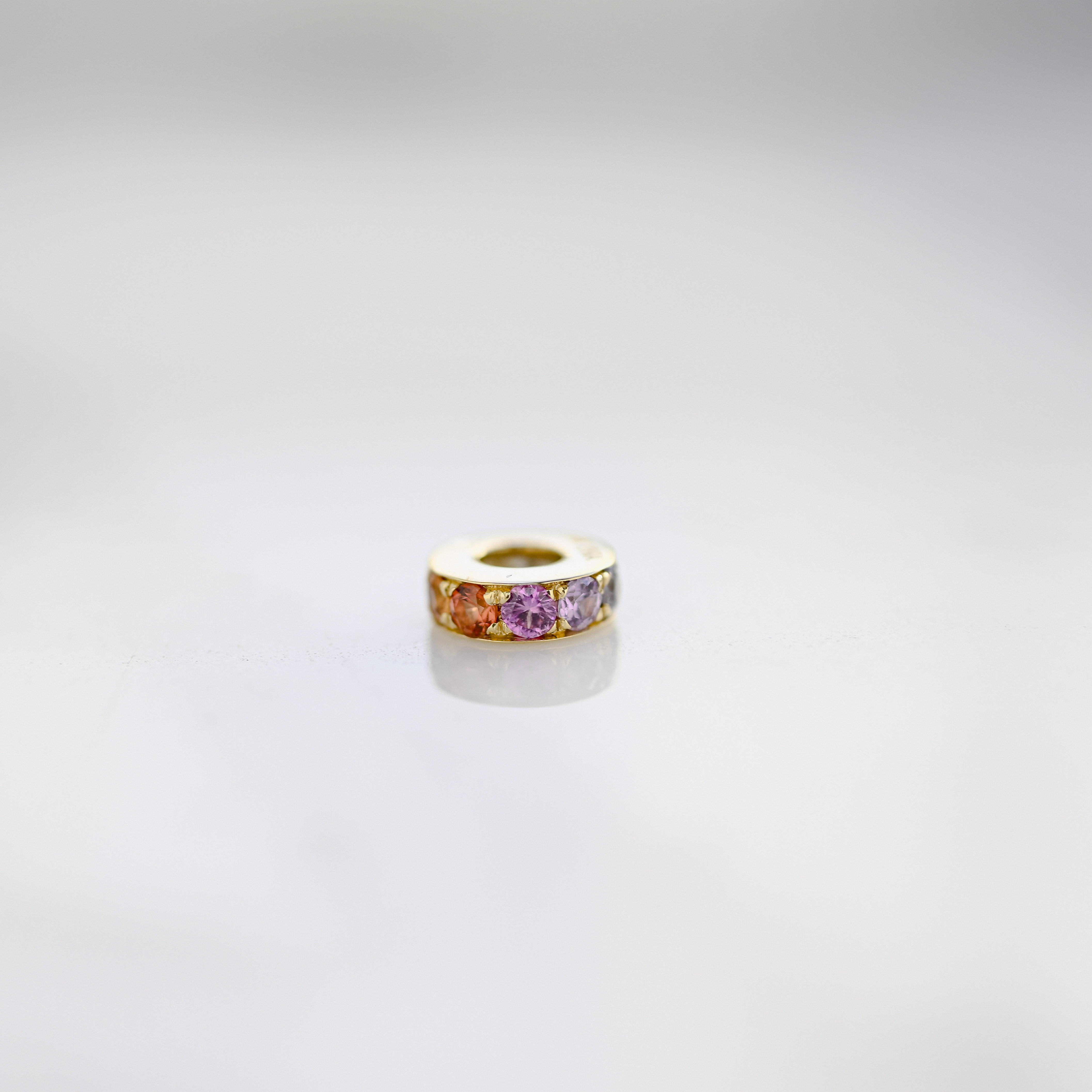18K Rainbow Sapphire Charm ( For BH0246)