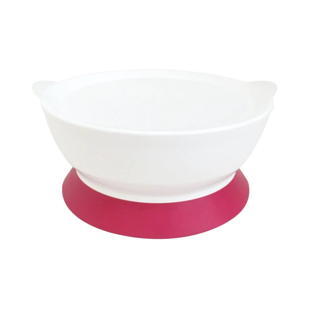 Calibowl 專利防漏防滑幼兒吸盤碗12oz -附蓋