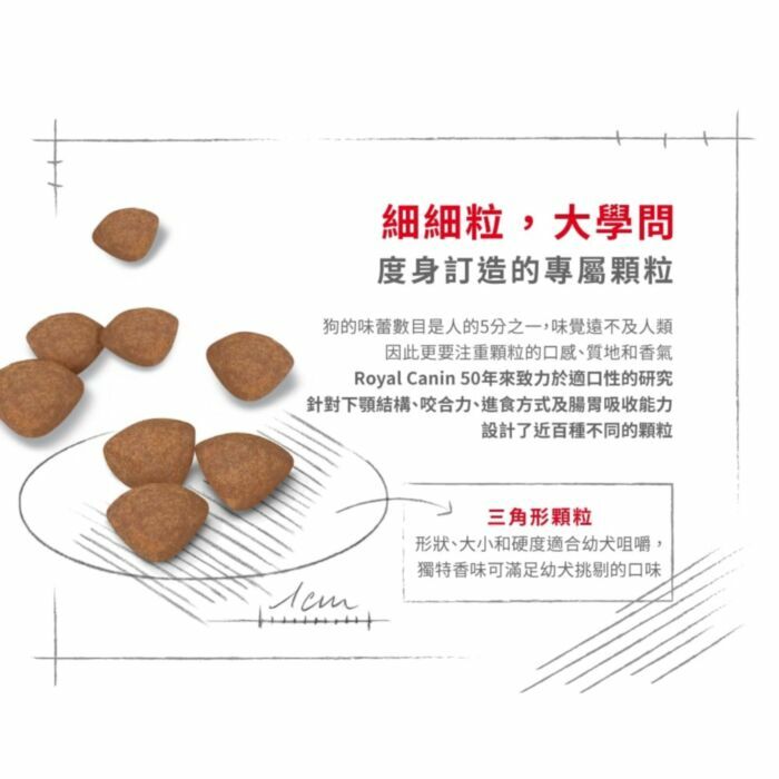 Royal Canin - 幼犬乾糧 - 小型幼犬營養配方(2KG-4KG)