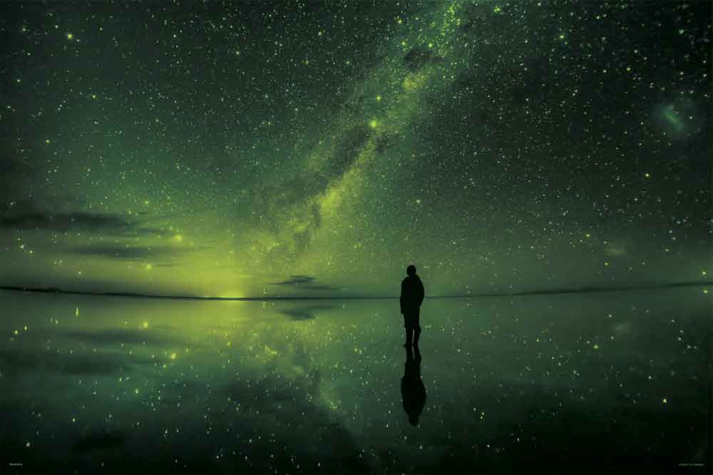 銀河岸邊-烏尤尼鹽沼