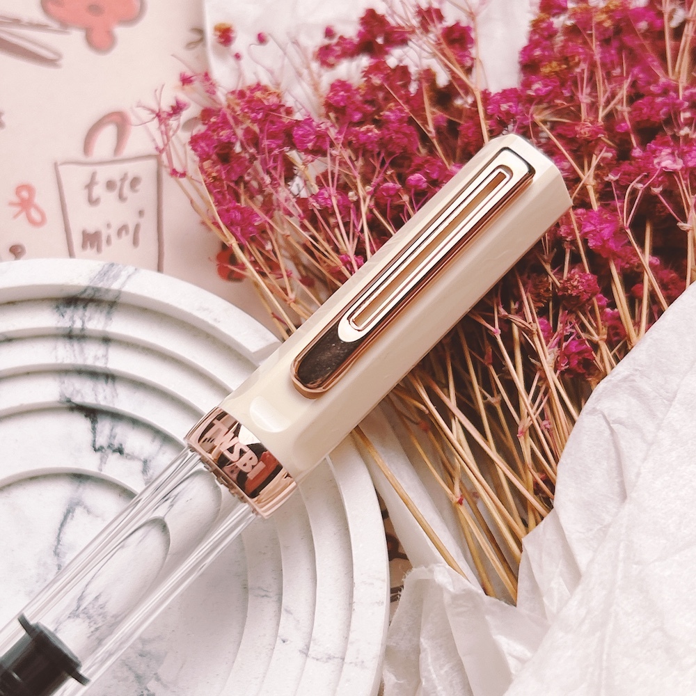 三文堂 TWSBI｜ECO 活塞鋼筆（奶油玫瑰金）