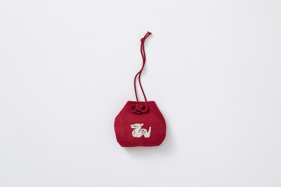 中川政七-結緣束口御守 龍 深紅