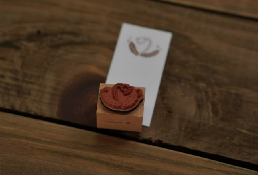 花花 木製印章｜森空 Mori Sora Handmade 臺灣