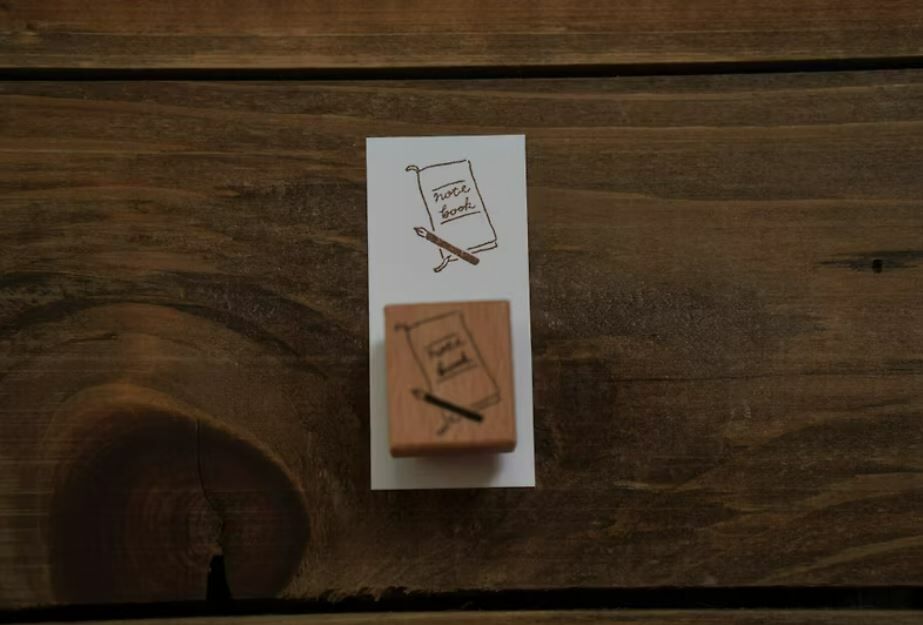 筆記本 木製印章｜森空 Mori Sora Handmade 臺灣