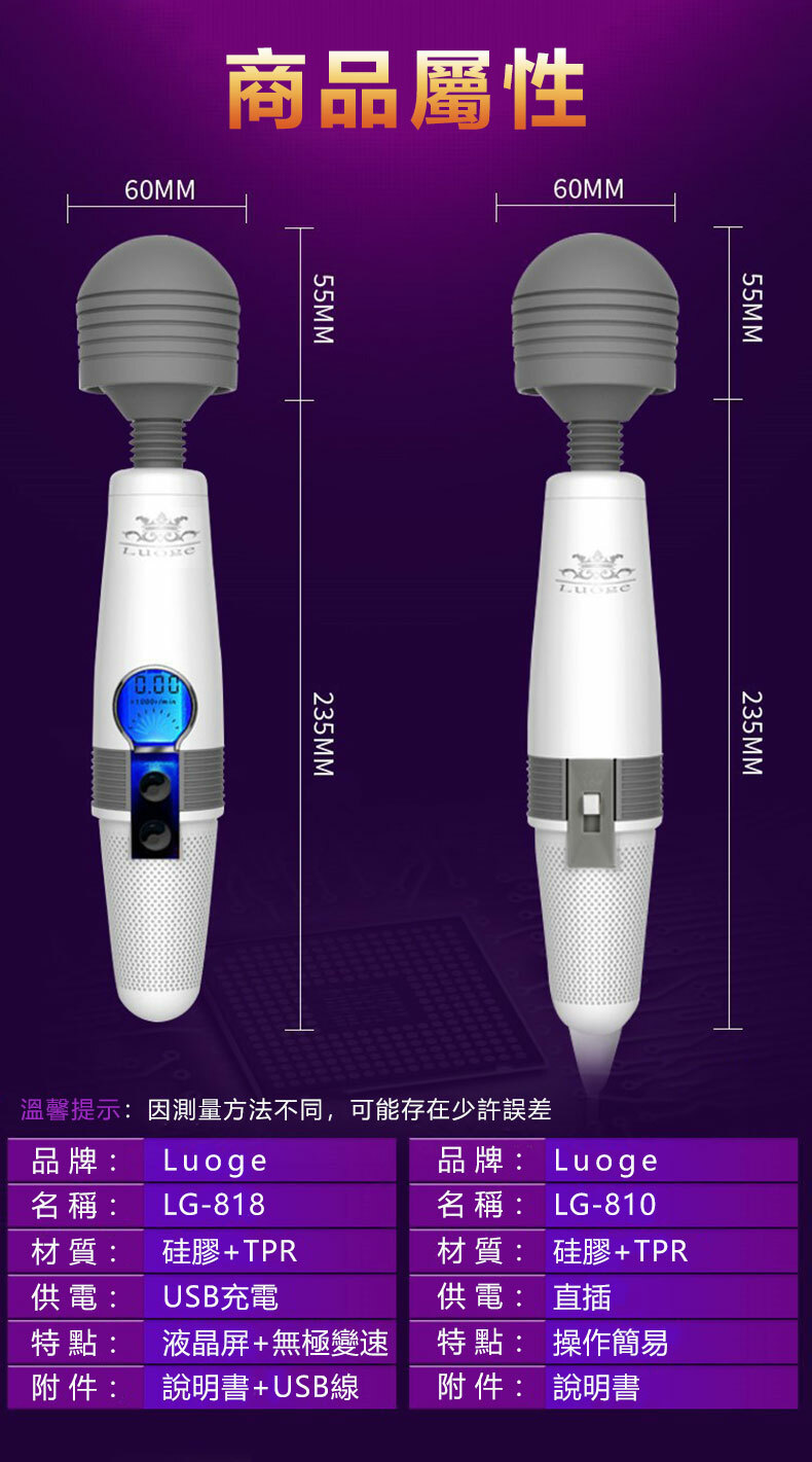 經典液晶AV棒｜電動按摩棒