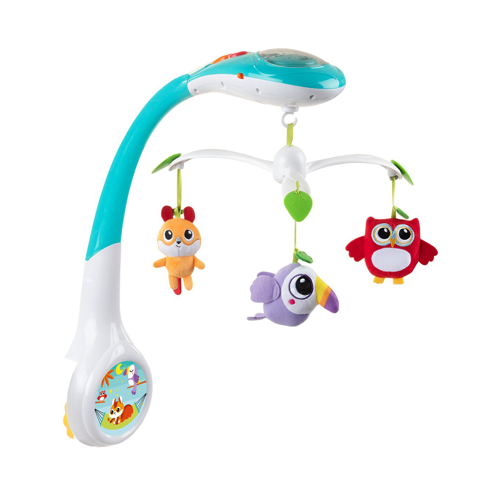 魔法森林動物旋轉音樂鈴