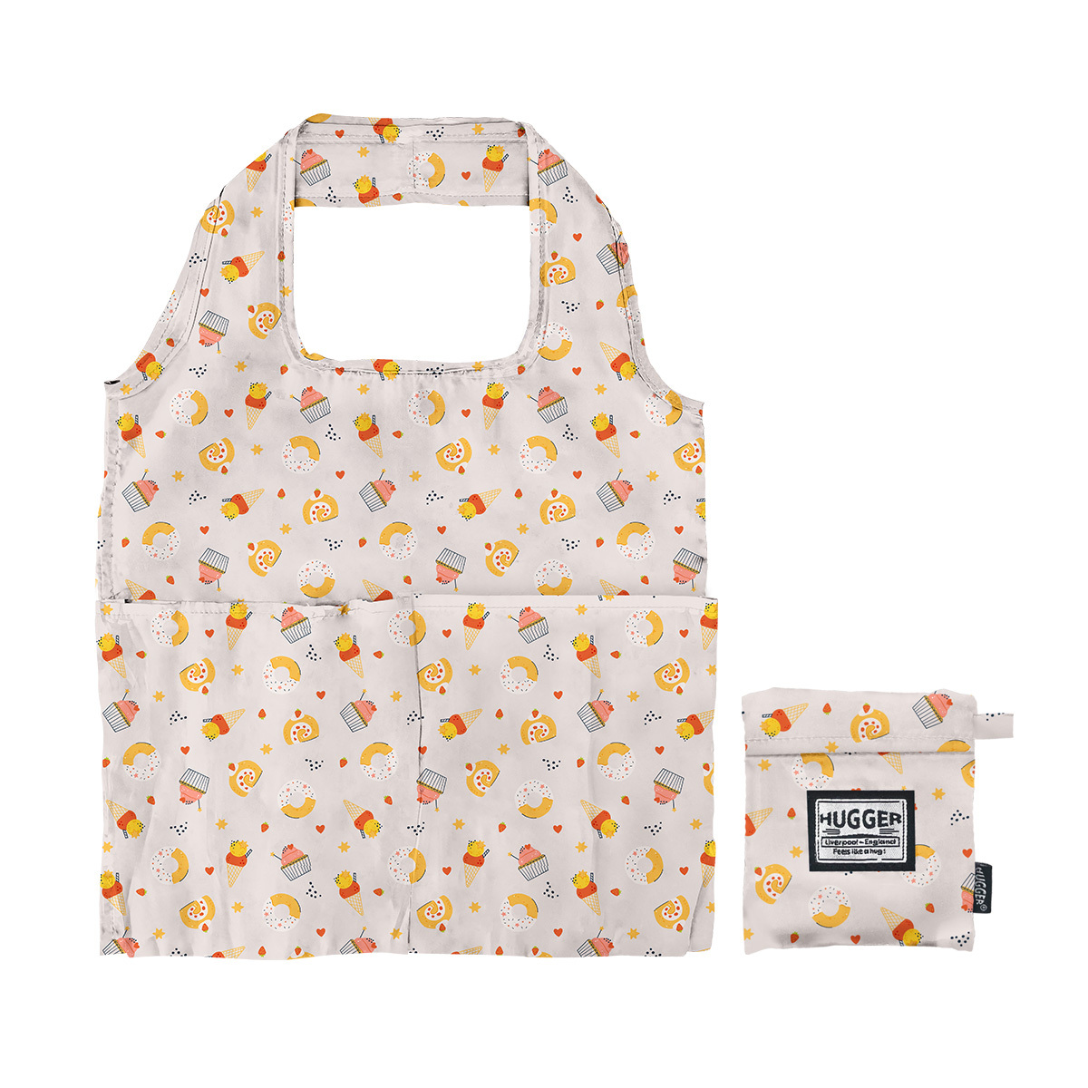 Foldable Shopping Bag - Desserts