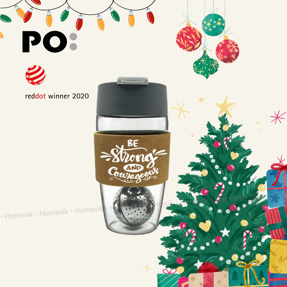 PO: MAG Tumbler, Be Strong (Grey Lid ), 12oz