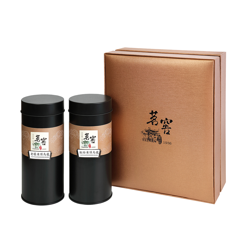 尊爵茶葉禮盒Monarch Tea Gift Box (輕焙凍頂烏龍茶Light Roasted+老欉凍頂烏龍茶Heavy Roasted)