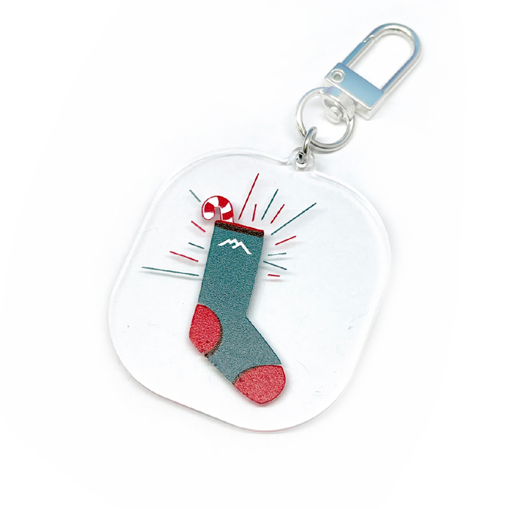 DARN TOUGH 限量聖誕襪吊飾