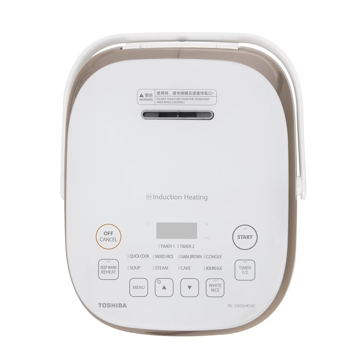 東芝 Toshiba   RC-10ISSHK‧IH 磁應‧備長炭本厚釜電飯煲‧1.0公升‧香港行貨,原廠1年保養‧