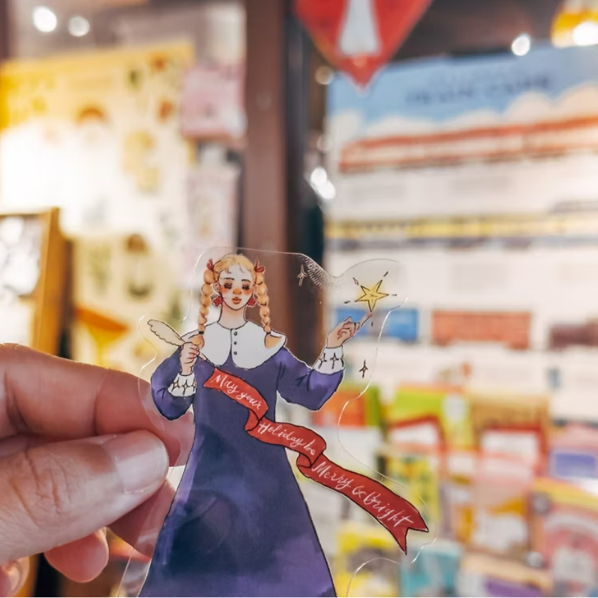 甜蜜生活的聖誕節 透明貼紙 2張一組 聖誕貼紙｜甜蜜生活La dolce vita 臺灣