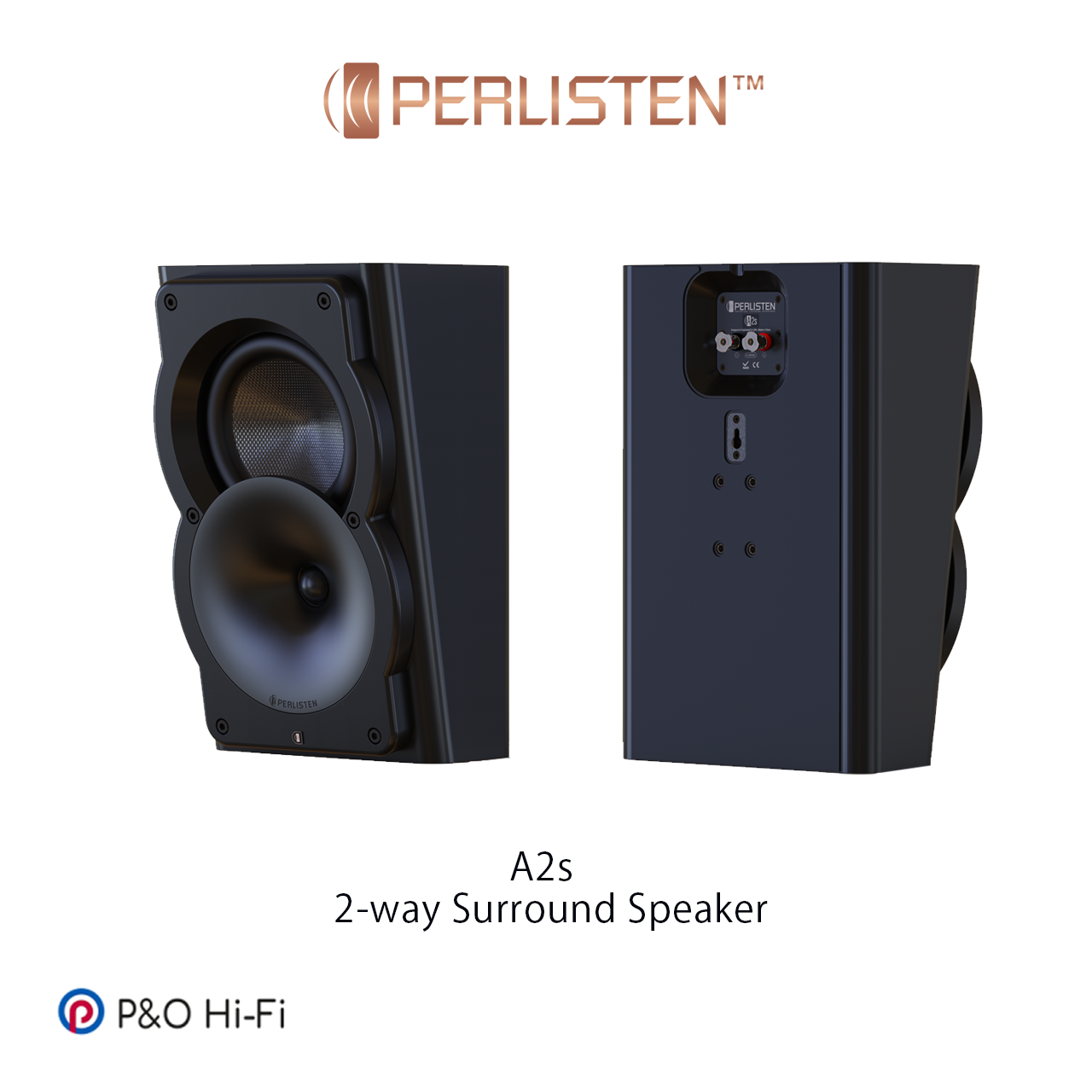 PERLISTEN A2s 2 路分音環繞聲喇叭 (一對)