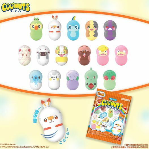 COO'NUTS Pokémon 寵物小精靈 不倒翁系列 第4彈   ( 原盒 14 pcs ) (4549660504504)