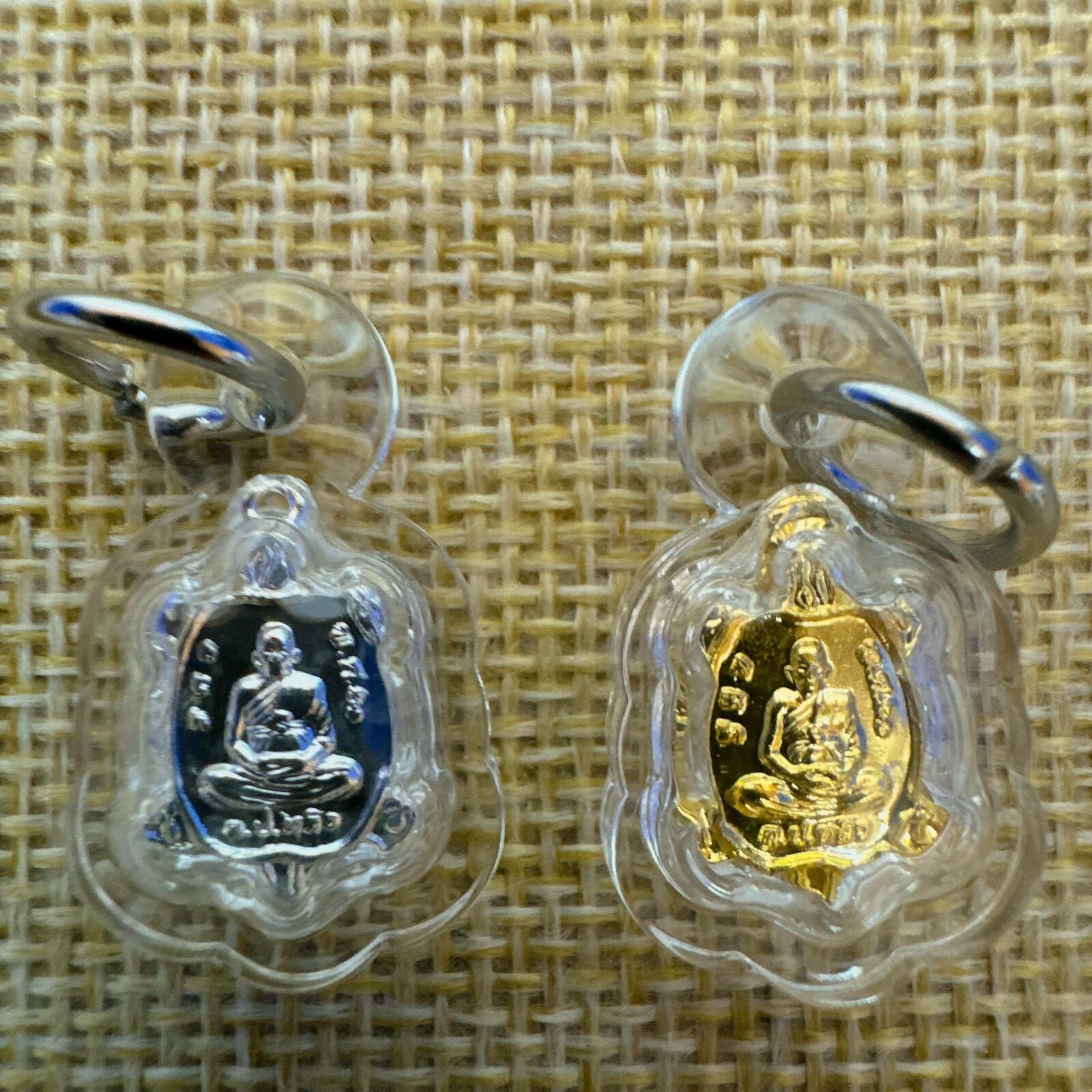 佛曆2565年 財龜廟龍婆柳 迷你招財龜