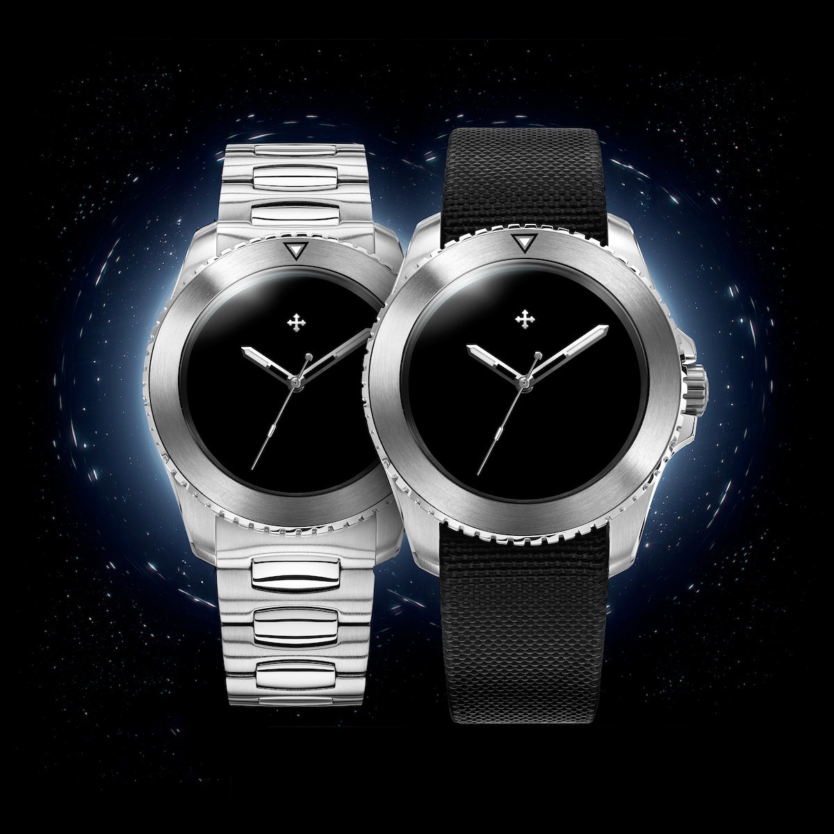 Nereide Ultrablack 42mm With Additional Metal Band 3921510AMB