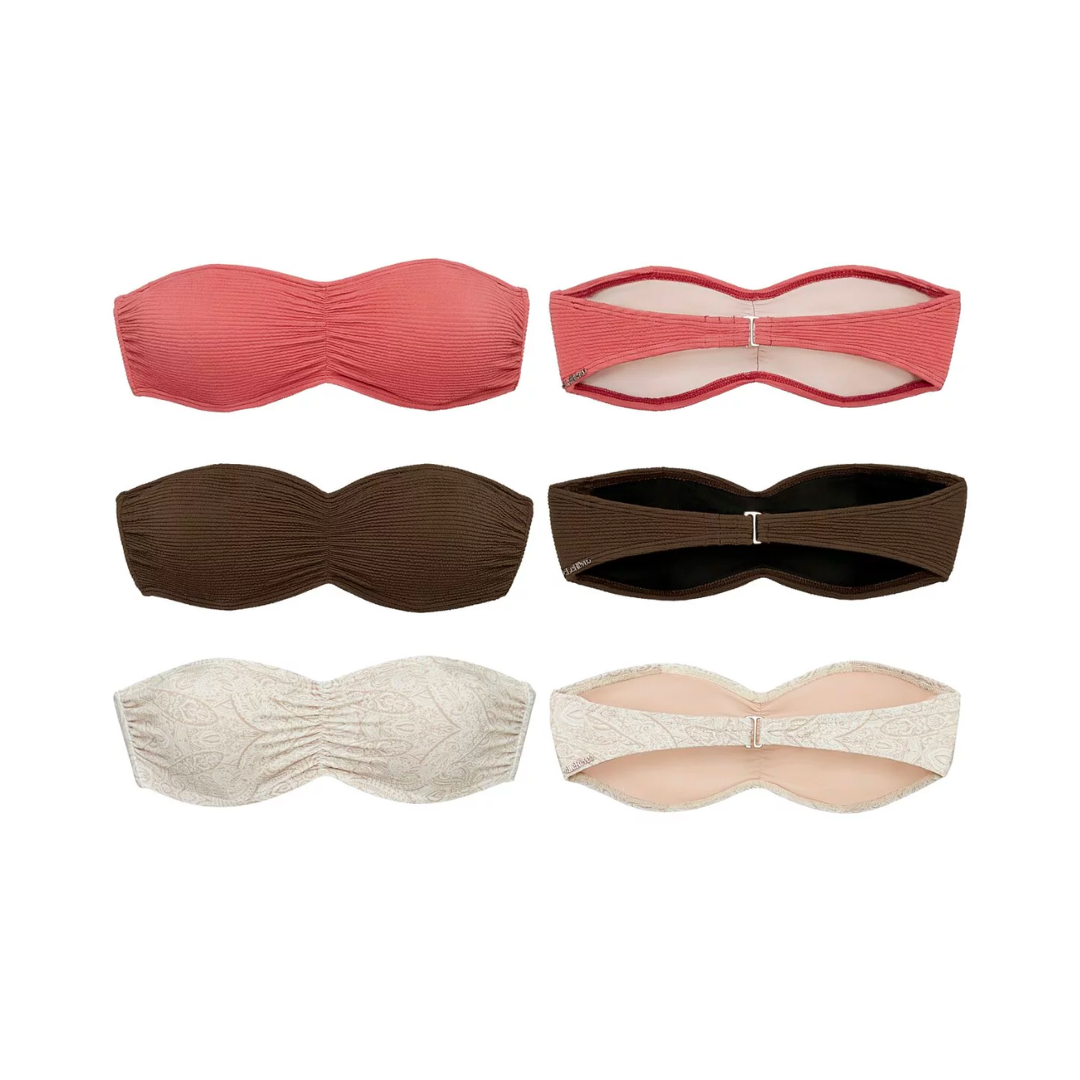 ▲LeReve AIRise 褶邊平口比基尼