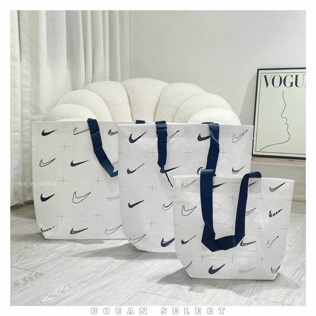Nike 滿版 防水袋 大容量 托特包 環保袋 購物袋 限定 大 中 小
