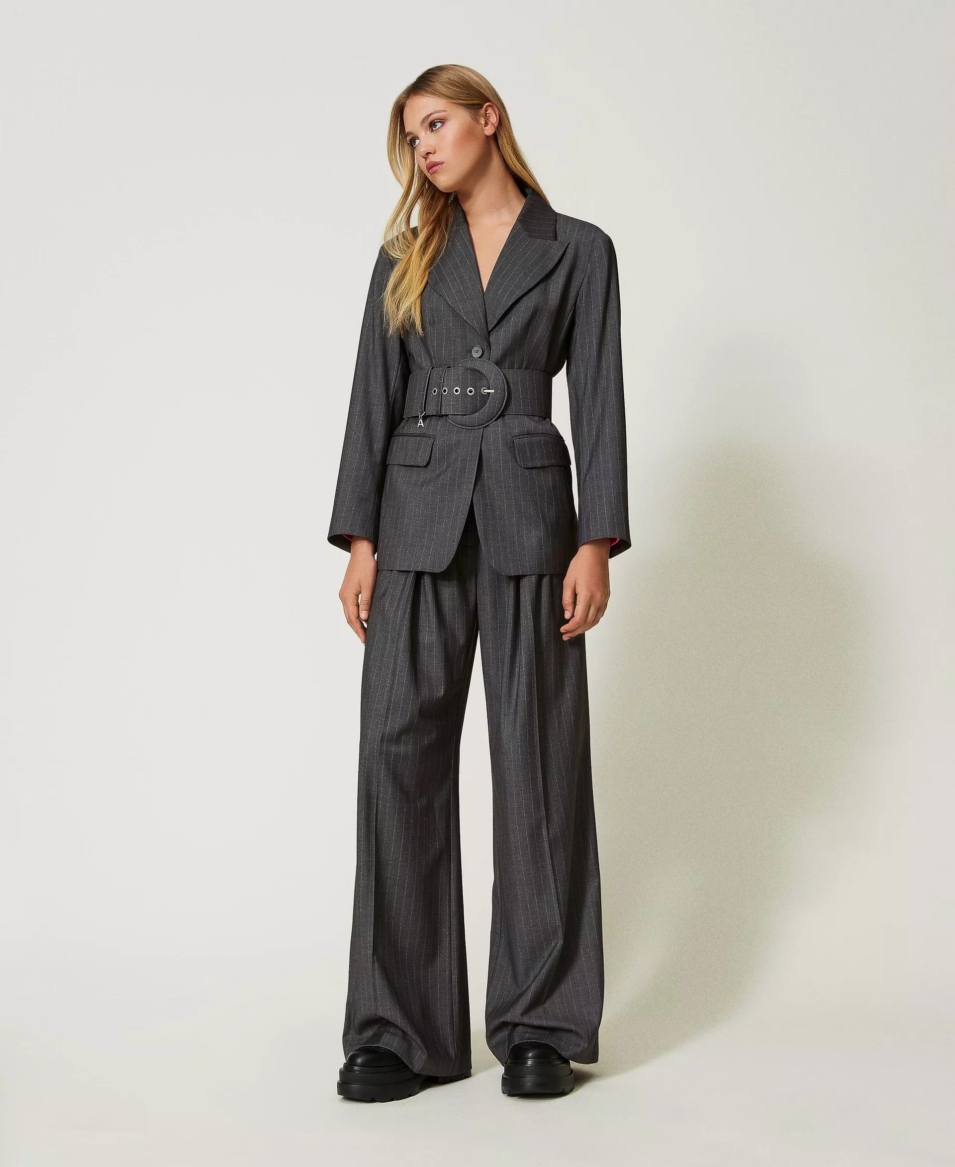 TWINSET 條紋腰封