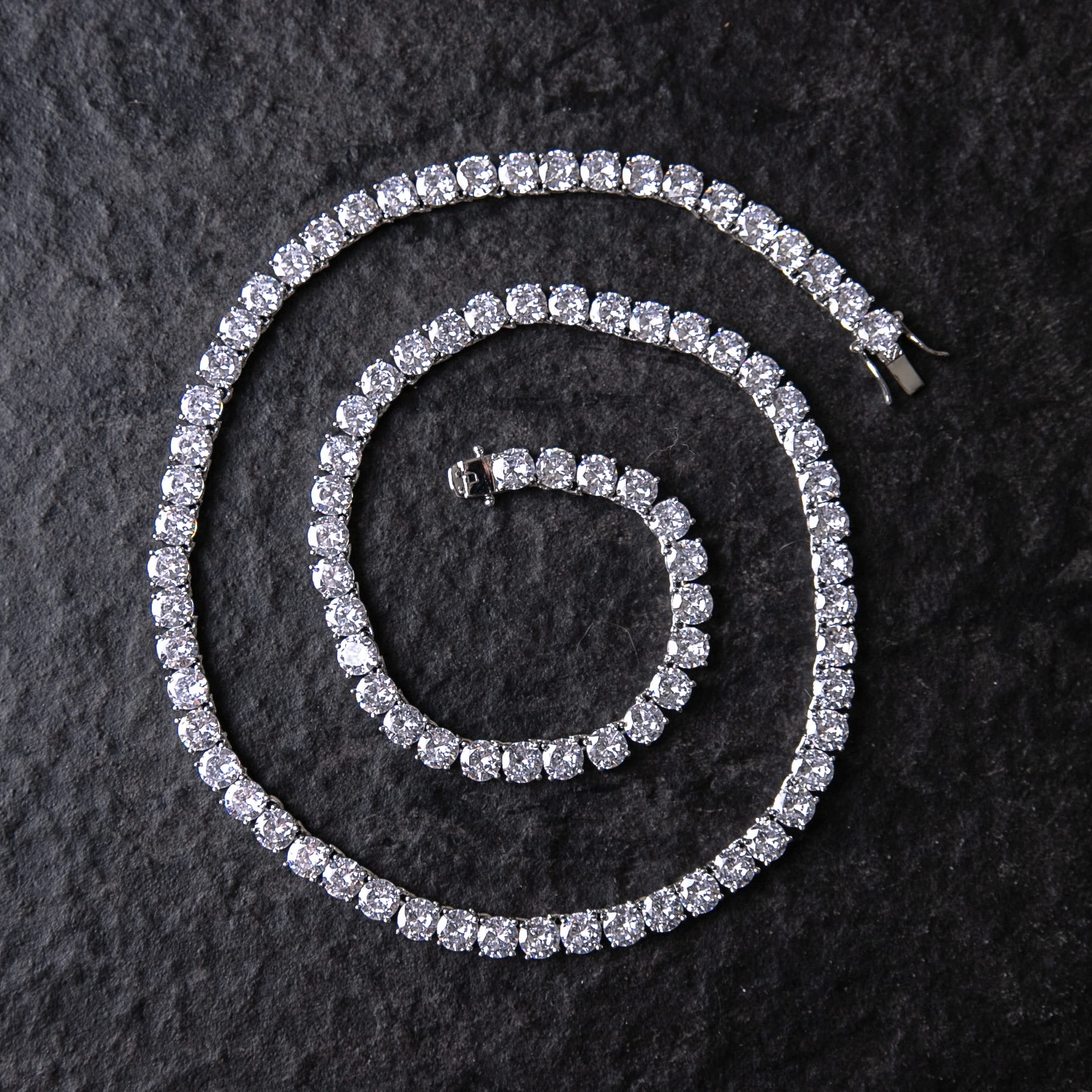 3mm-6mm經典單排鑽網球鍊