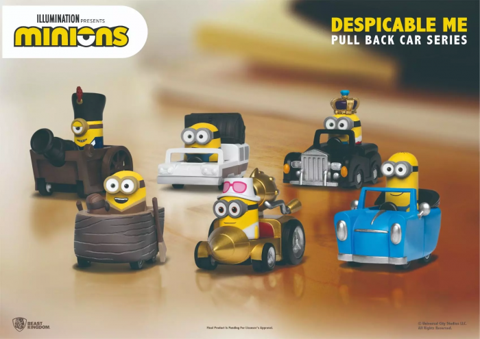 Beast Kingdom 迴力車 - 壞蛋獎門人系列套裝 (1套6款)