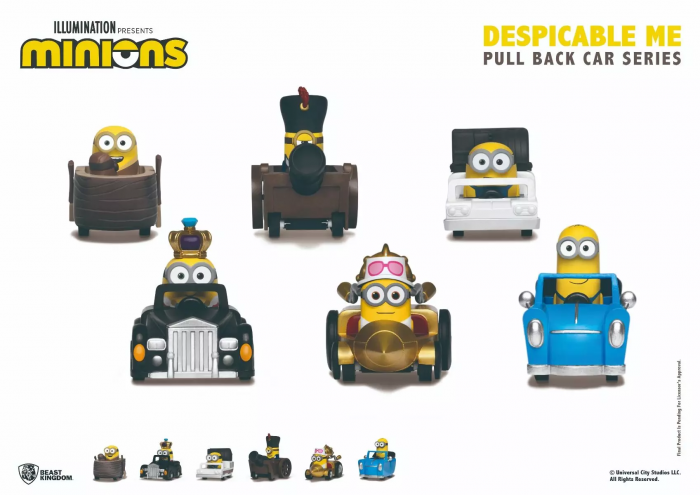 Beast Kingdom 迴力車 - 壞蛋獎門人系列套裝 (1套6款)