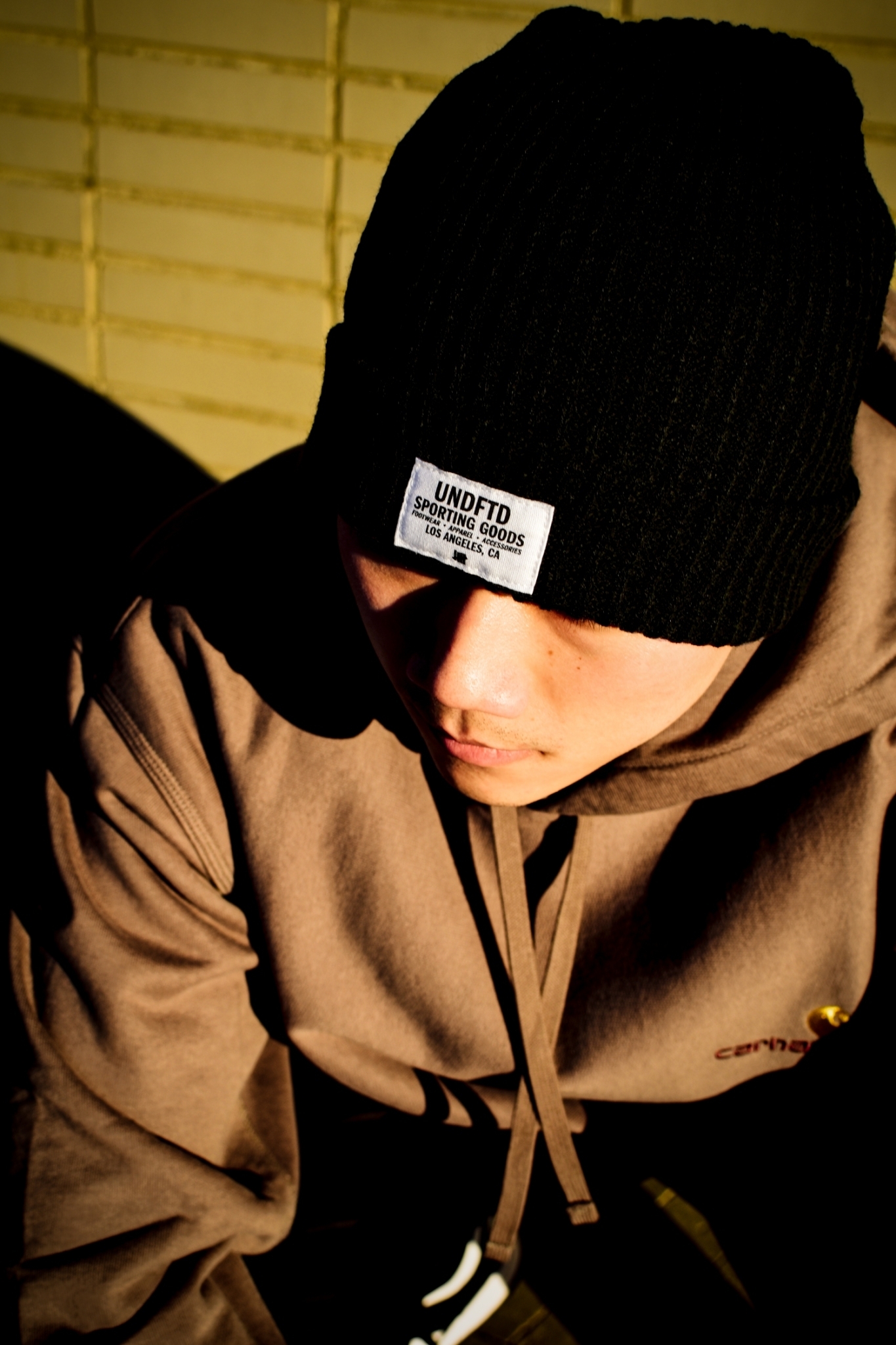 ☆ETW☆【EASY TO WEAR】UNDEFEATED SPORTING GOODS BEANIE 毛帽 布標 柵欄