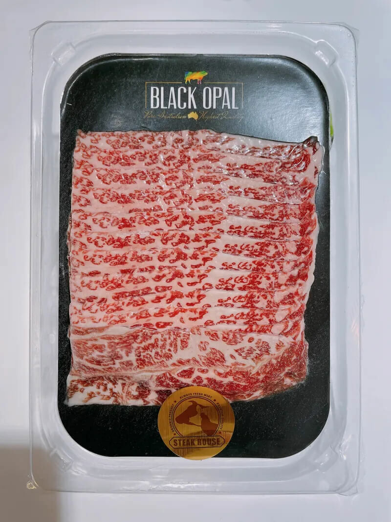 澳洲M5和牛牛小排 火鍋片 約120g