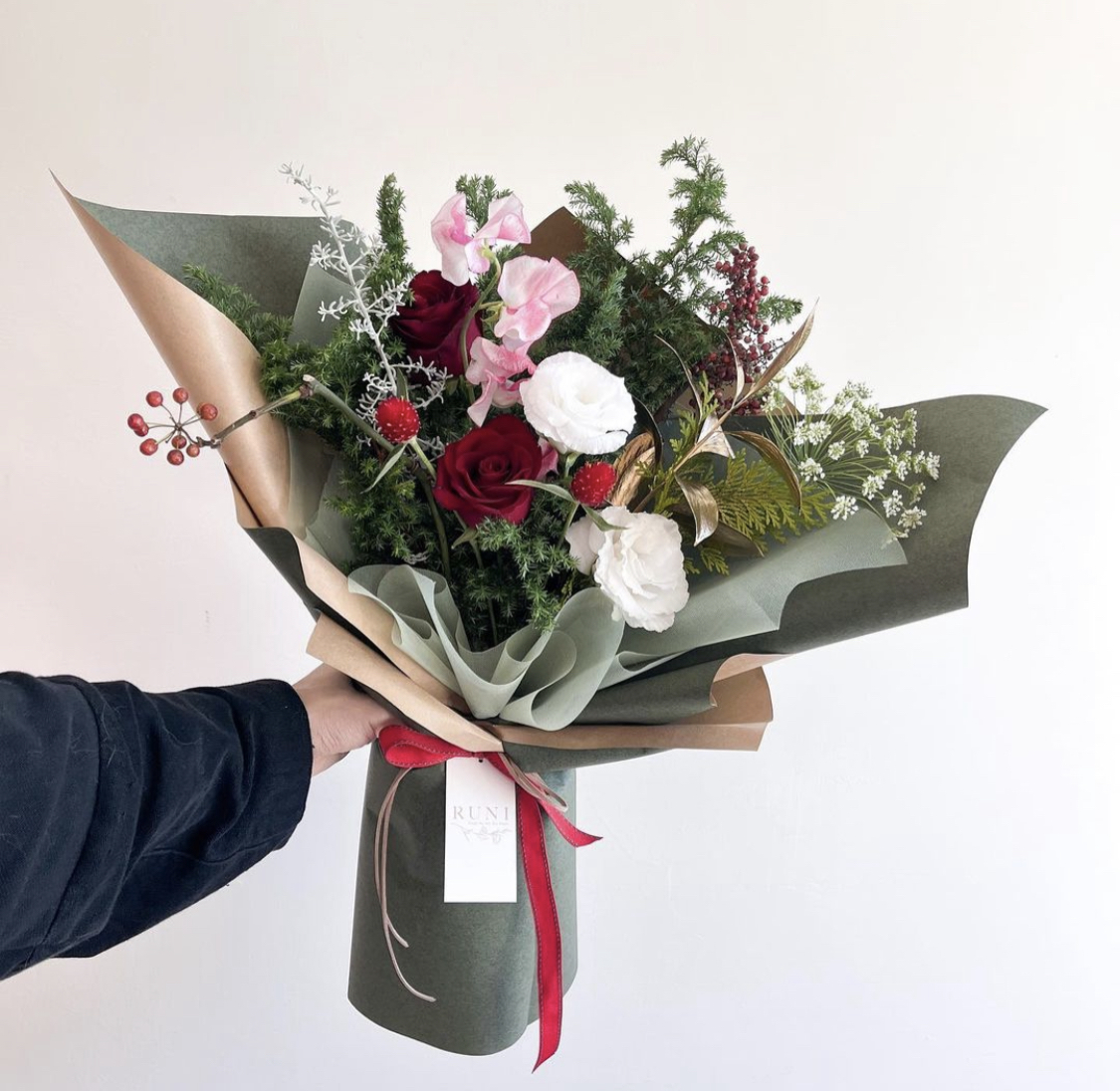 RUNI Bouquet-聖誕雪松綜合花束🎄
