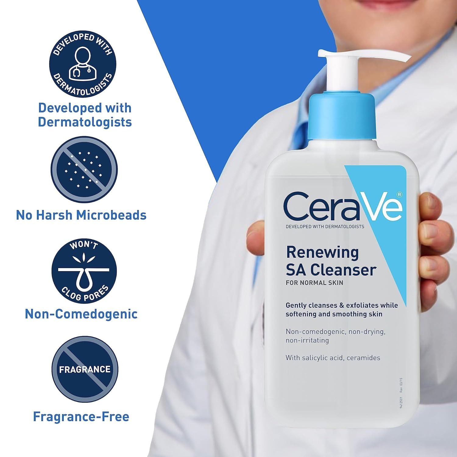 CeraVe】Renewing SA Cleanser 水楊酸煥膚潔面乳