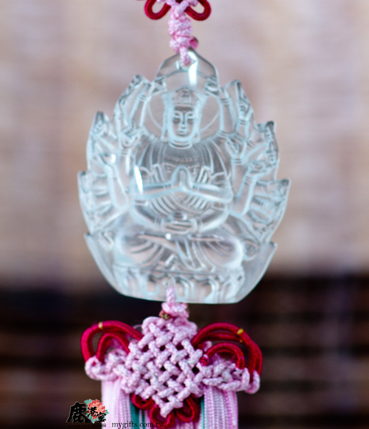 鹿港窯禮品館│琉璃吊飾 千手觀音