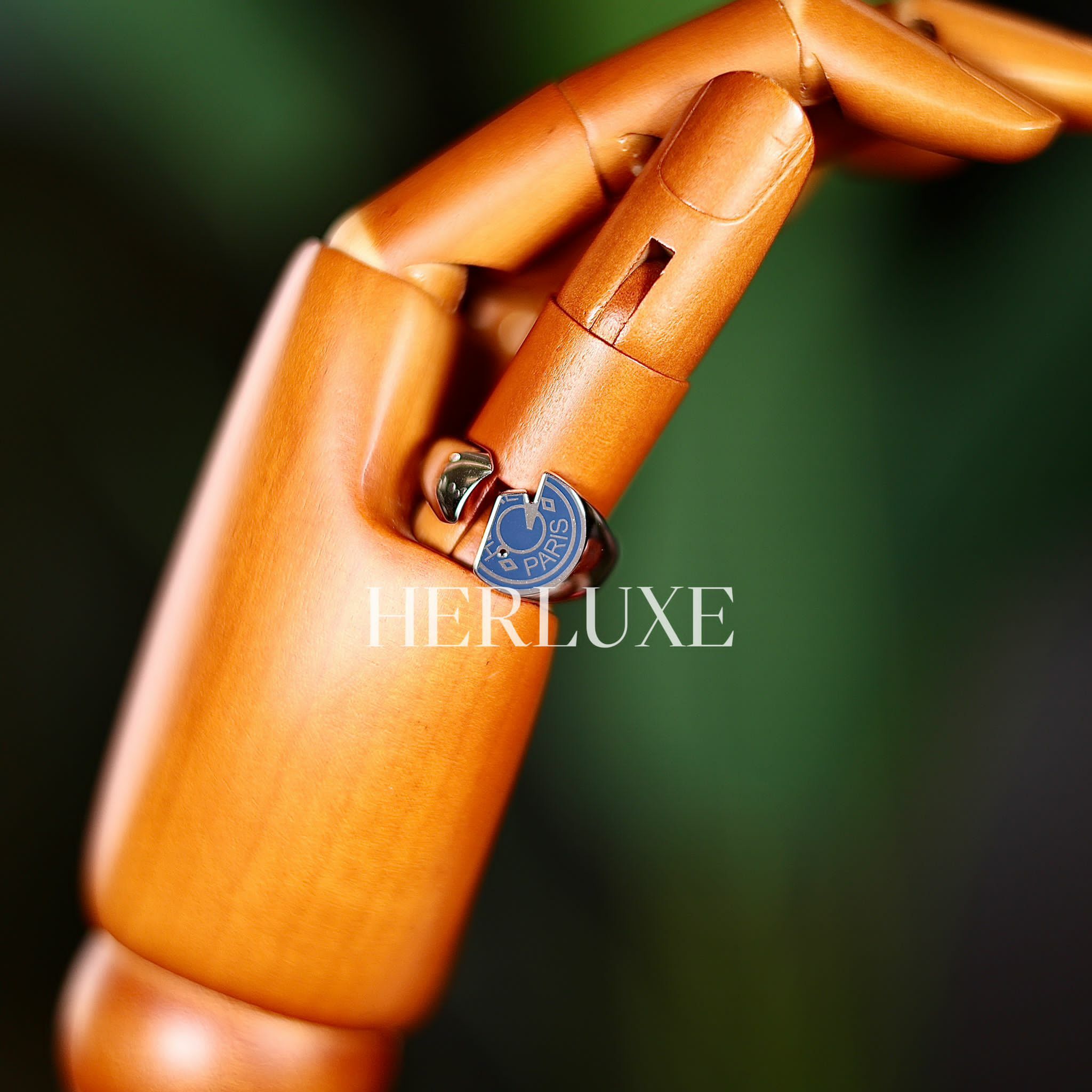 Carrousel ring bleu size 62 63