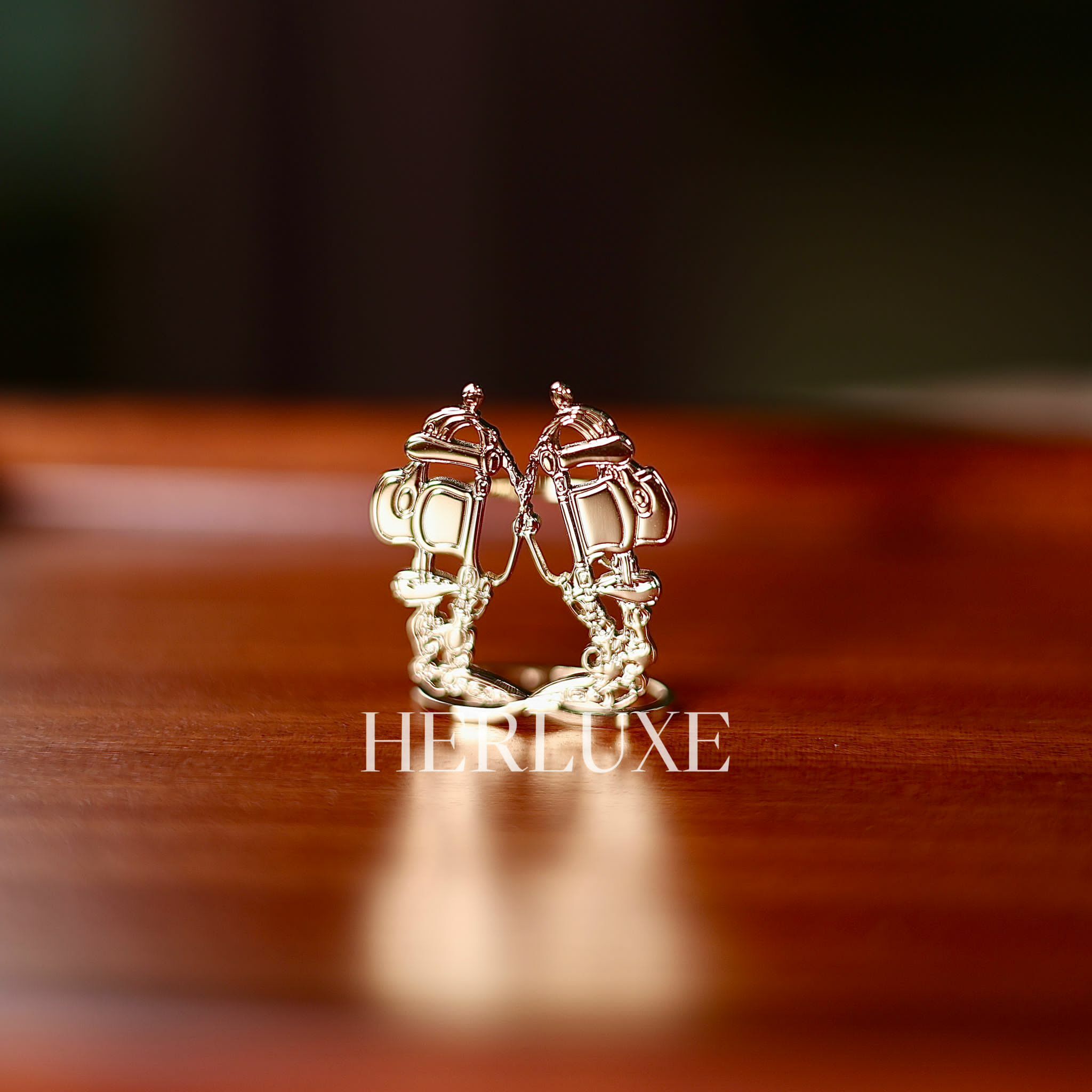 Brides de gala scarf ring CP