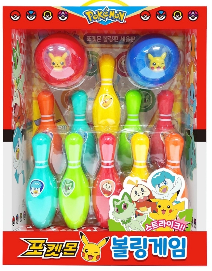 韓國日用品代購_寶可夢保齡球駔