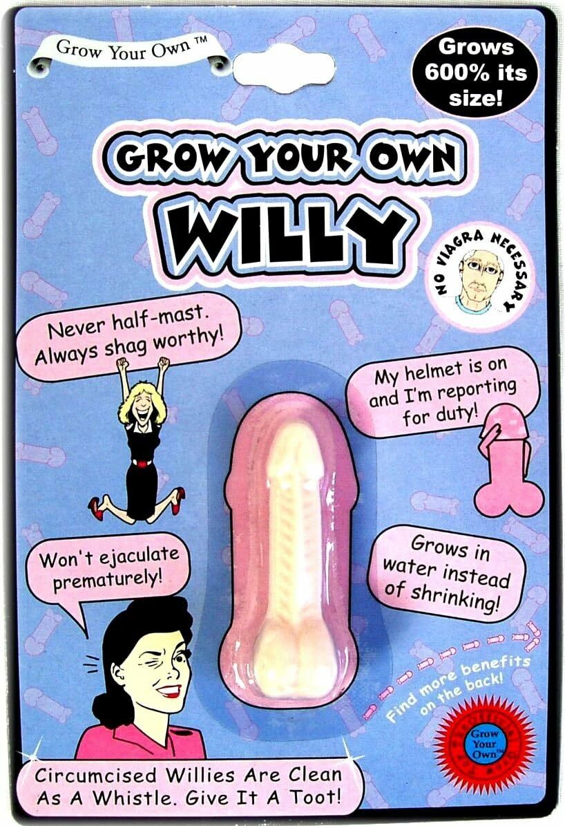 會長六倍大的迷你屌屌 Grow Your Own Willy 5cm