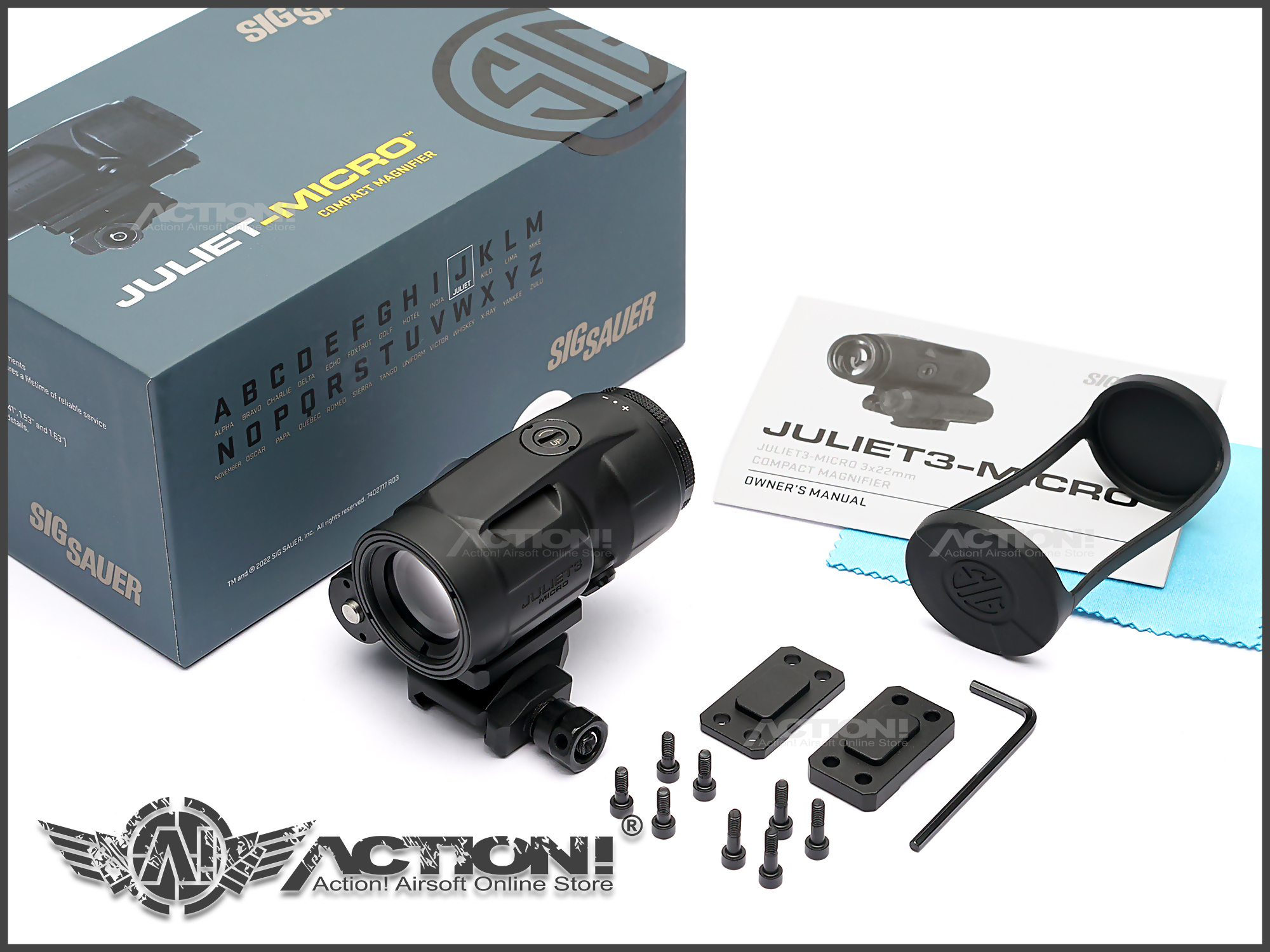 SIG SAUER - JULIET3 MICRO 3X MAGNIFIER (#SOJ3M001)