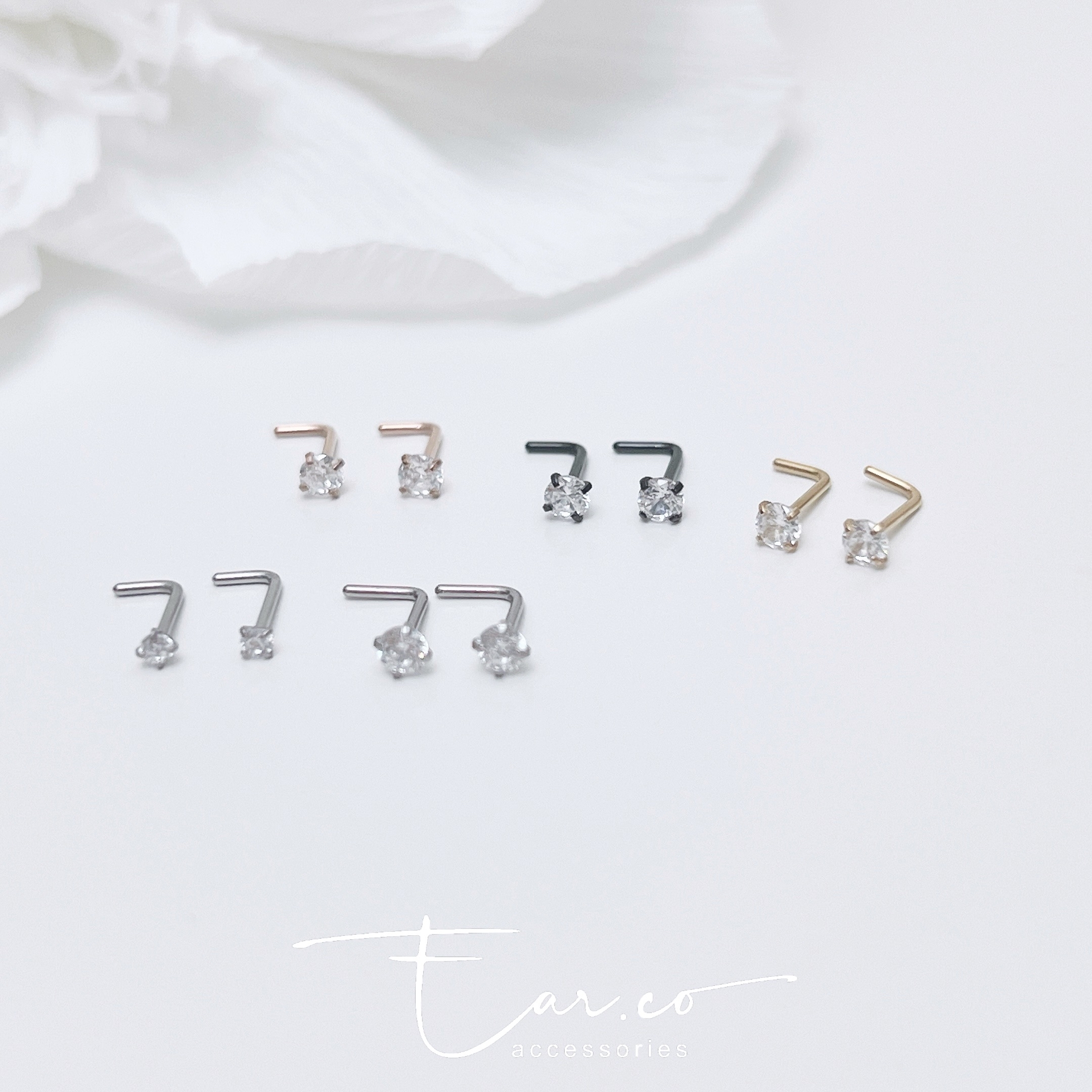 316L醫療鋼免耳托L形舒適養耳針