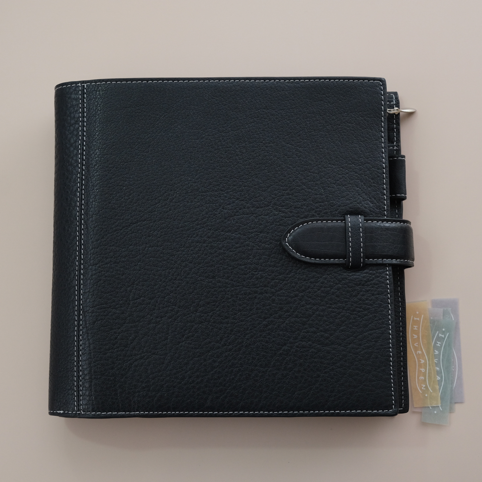 HBWA5 本體 DEEP 多功能收納 牛皮 深藍色｜ASHFORD 日本