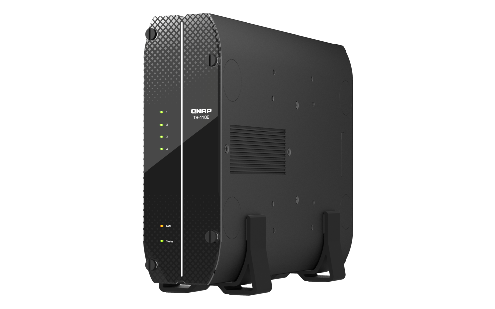 QNAP TS-410E 4 Bay Fanless Silent SSD NAS 專業級影音網絡儲存裝置